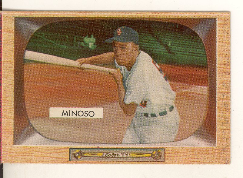 1955 Bowman     025      Minnie Minoso